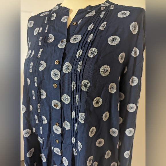 Next Navy dot tunic dress size 12 - Picture 4 of 7